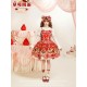 Mademoiselle Pearl Strawberry Cutsew Cardigan Blouses Skirt JSKs and OPs(Reservation/Full Payment Without Shipping)
